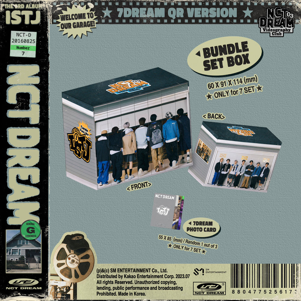 NCT DREAM - ISTJ (7DREAM QR Ver.) 3rd Album