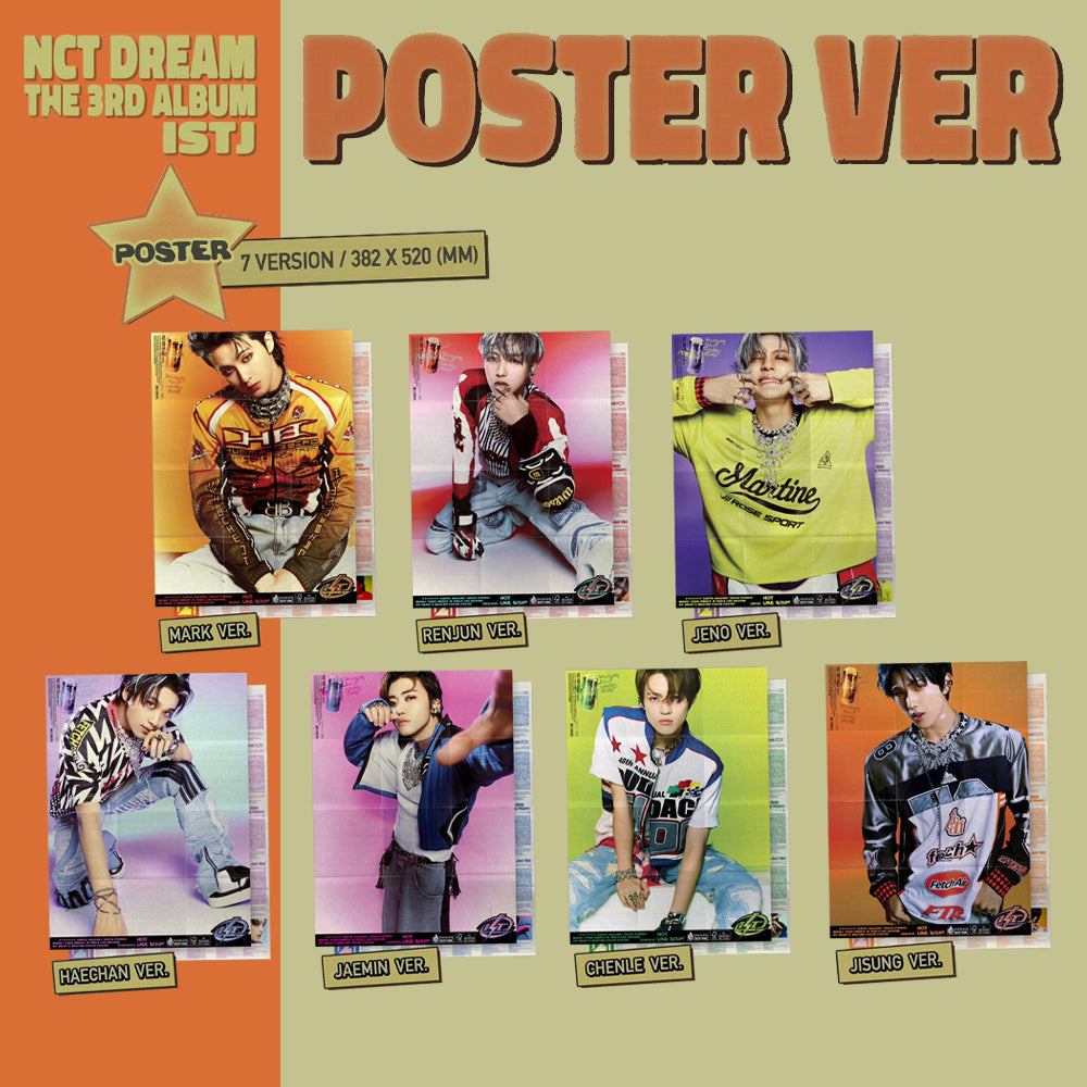 NCT DREAM - ISTJ (Poster Ver.) 3rd Album