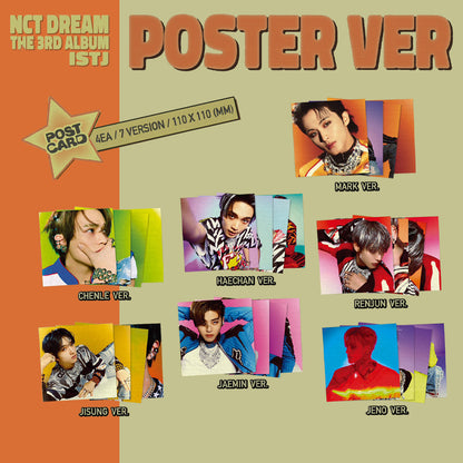 NCT DREAM - ISTJ (Poster Ver.) 3rd Album