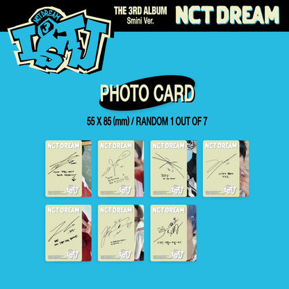 NCT DREAM - ISTJ (SMini Ver.) 3rd Album