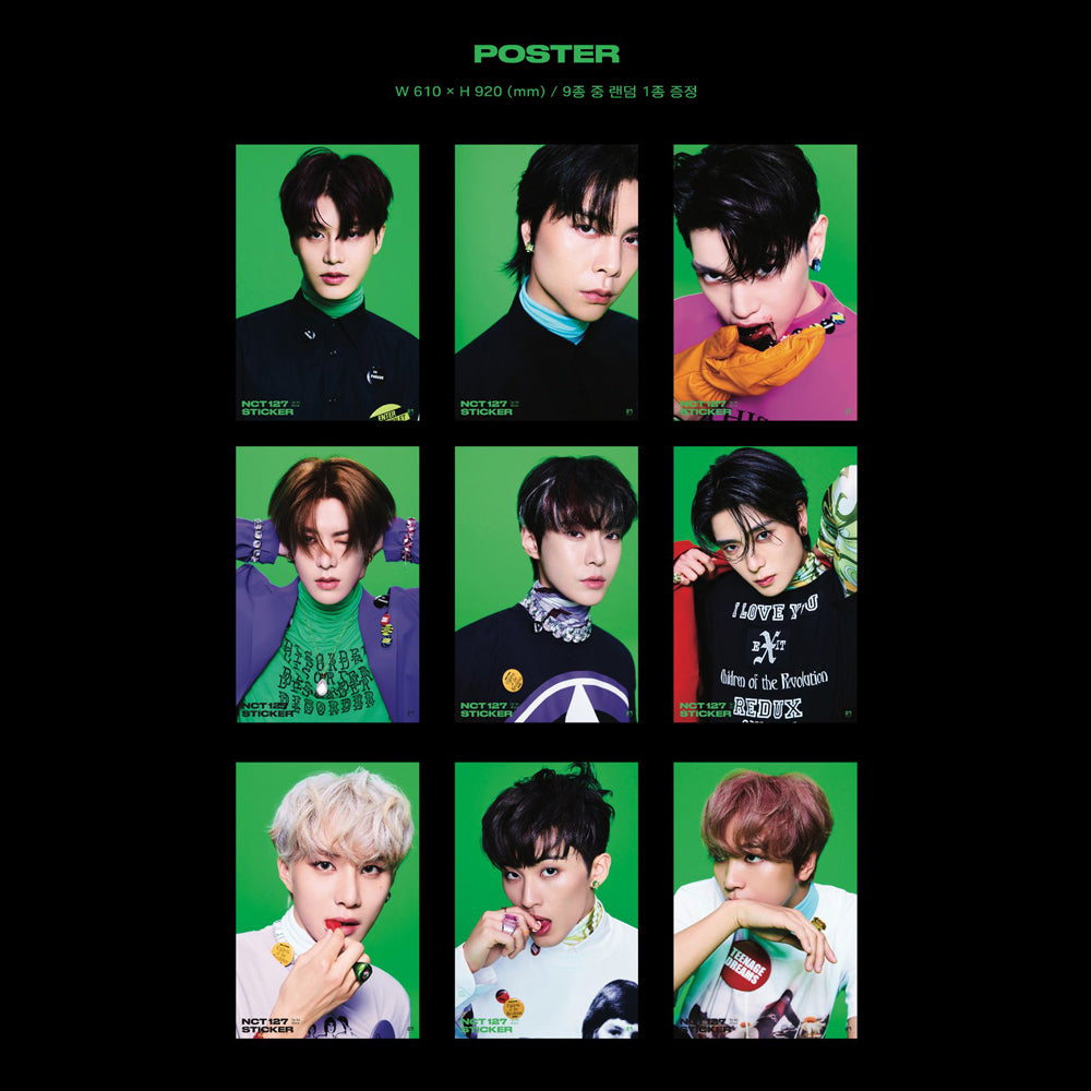 NCT 127 - Sticker (Jewel Case Version) The 3rd Album