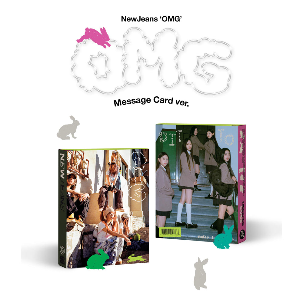 NEWJEANS - OMG (Message Card Version) 1st Single