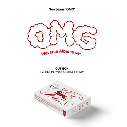 NEWJEANS - OMG (Weverse Version) 1st Single