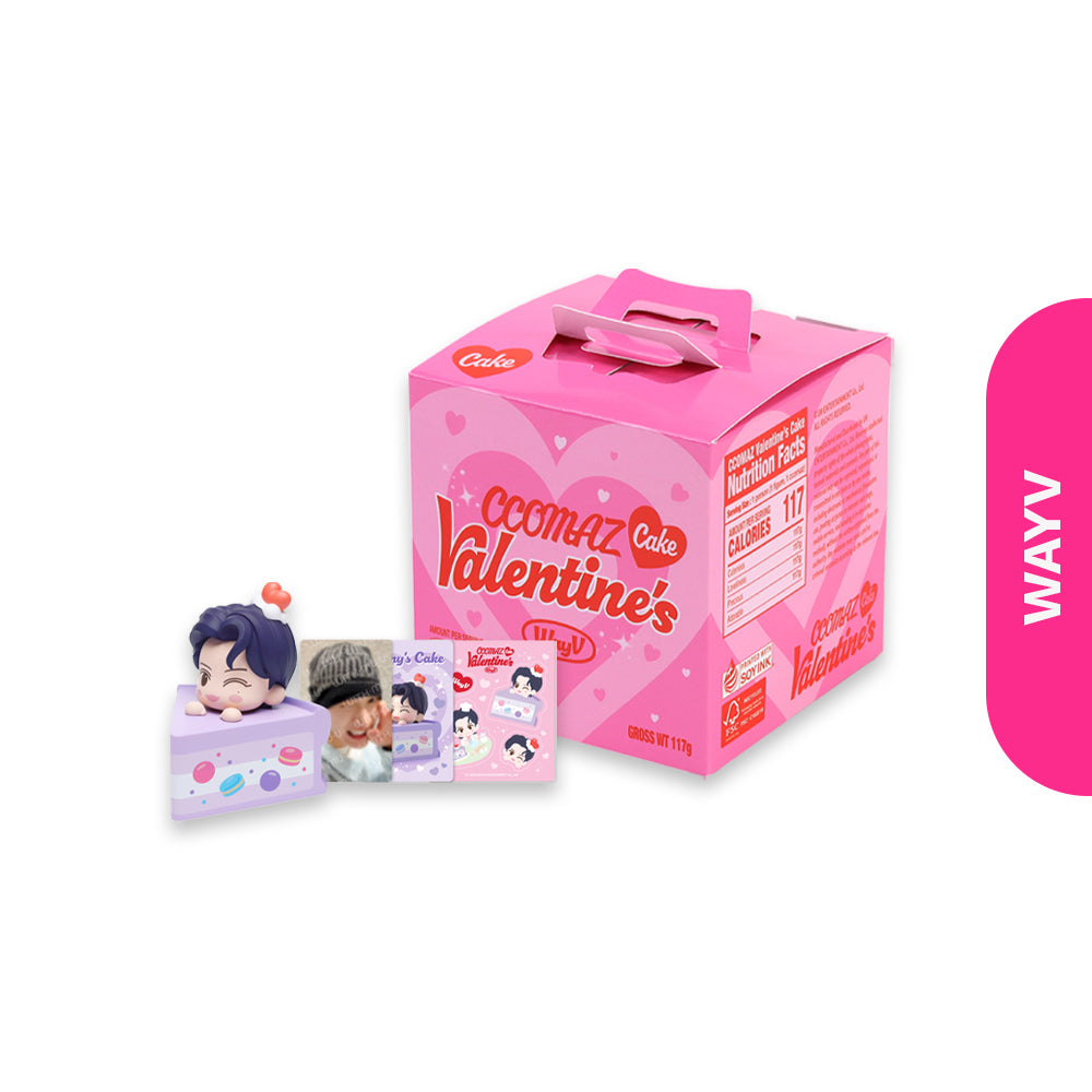 NCT - Valentine's Cake (WayV Ver.) [2024 NCT CCOMAZ VALENTINE's CAKE] Official Merchandise