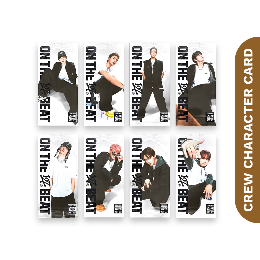 NCT 127 - WALK (Walk Crew Character Card Ver.) 6th Album