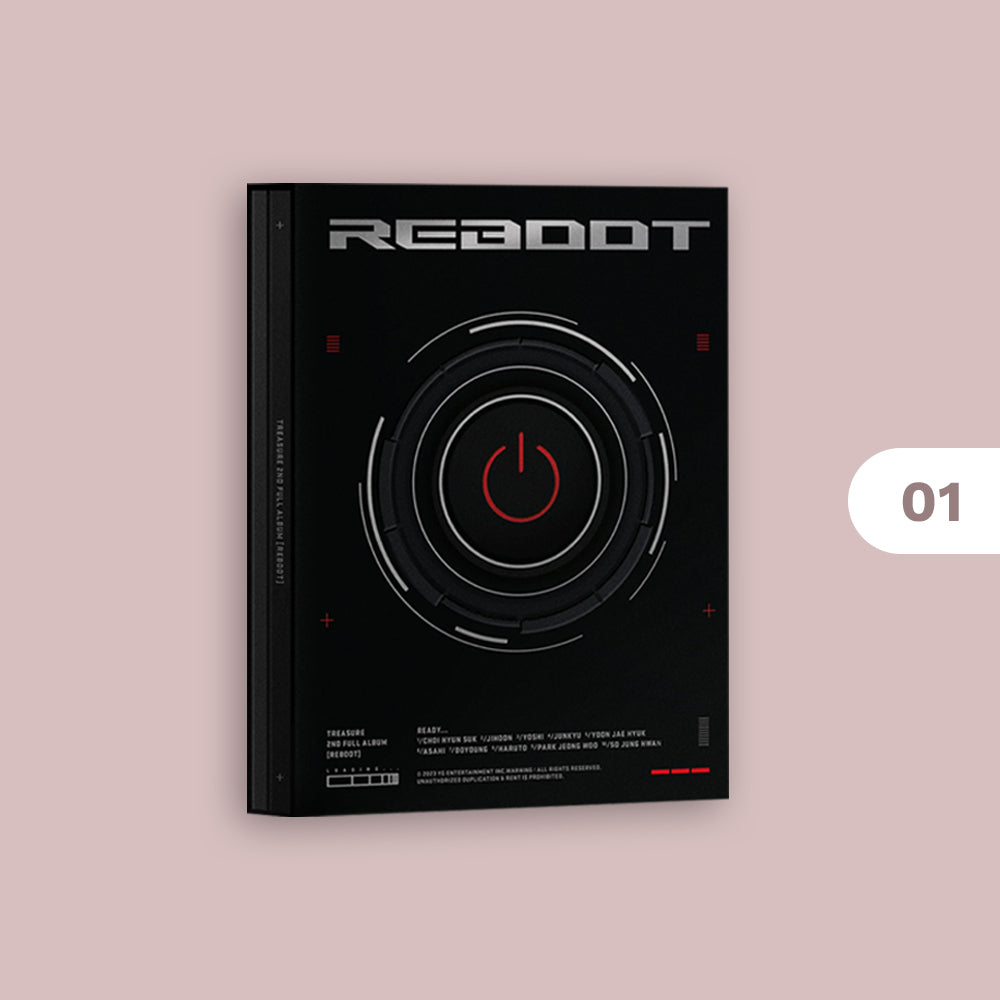 TREASURE - Reboot (Photobook Version) 2nd Album