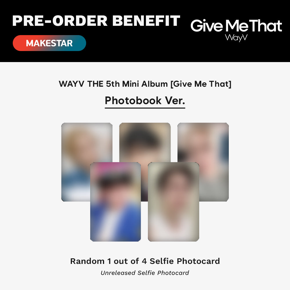 WayV - Give Me That (Photobook ver.) 5th Mini album