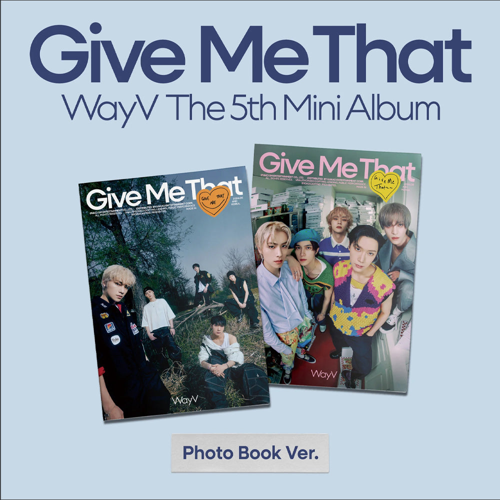 WayV - Give Me That (Photobook ver.) 5th Mini album