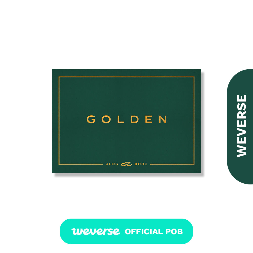 JUNGKOOK - Golden (Weverse Albums Ver.)