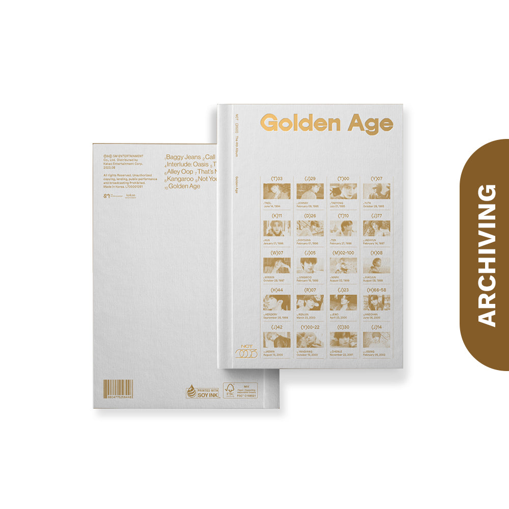NCT - Golden Age (Archiving Ver.) 4th Album