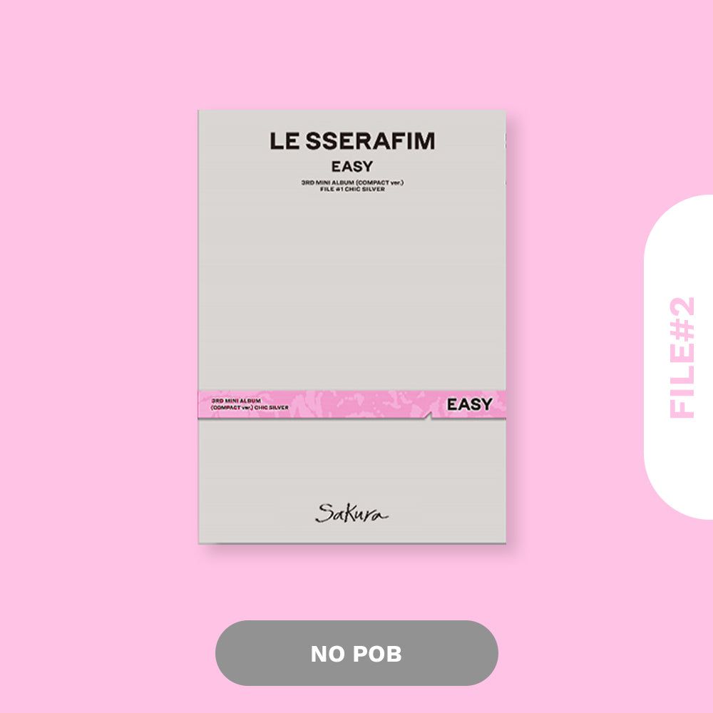 LE SSERAFIM - Easy (Compact Version) 3rd Mini Album