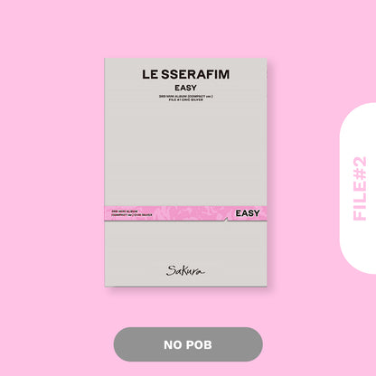 LE SSERAFIM - Easy (Compact Version) 3rd Mini Album