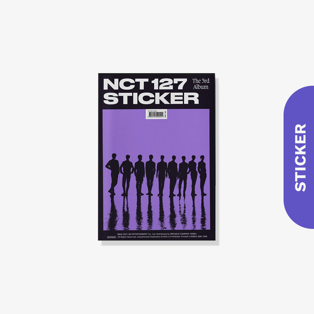 NCT 127 - Sticker (Sticker Version) The 3rd Album
