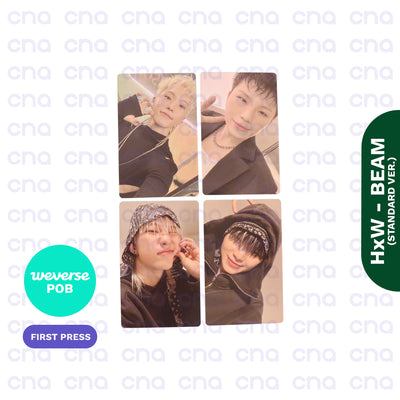 HOSHI X WOOZI - BEAM Official Photocards and POBs