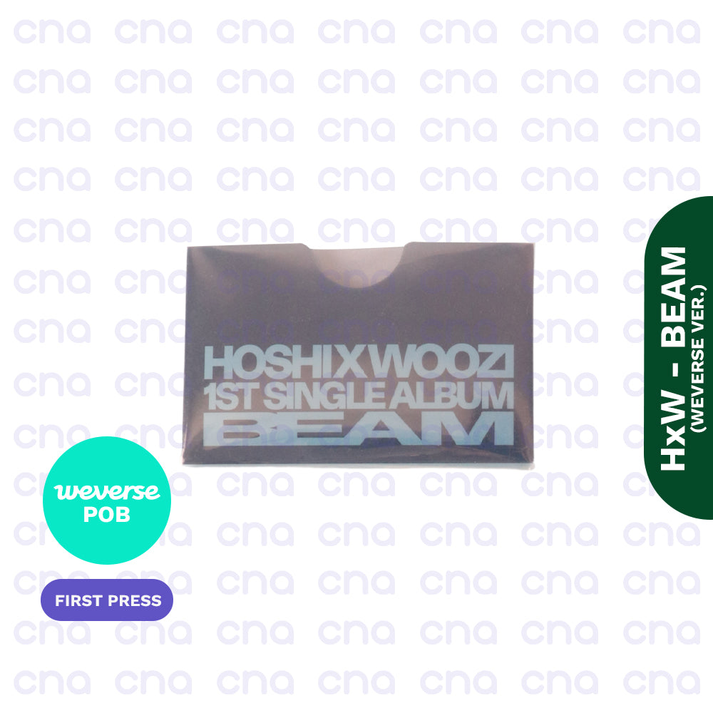 HOSHI X WOOZI - BEAM Official Photocards and POBs