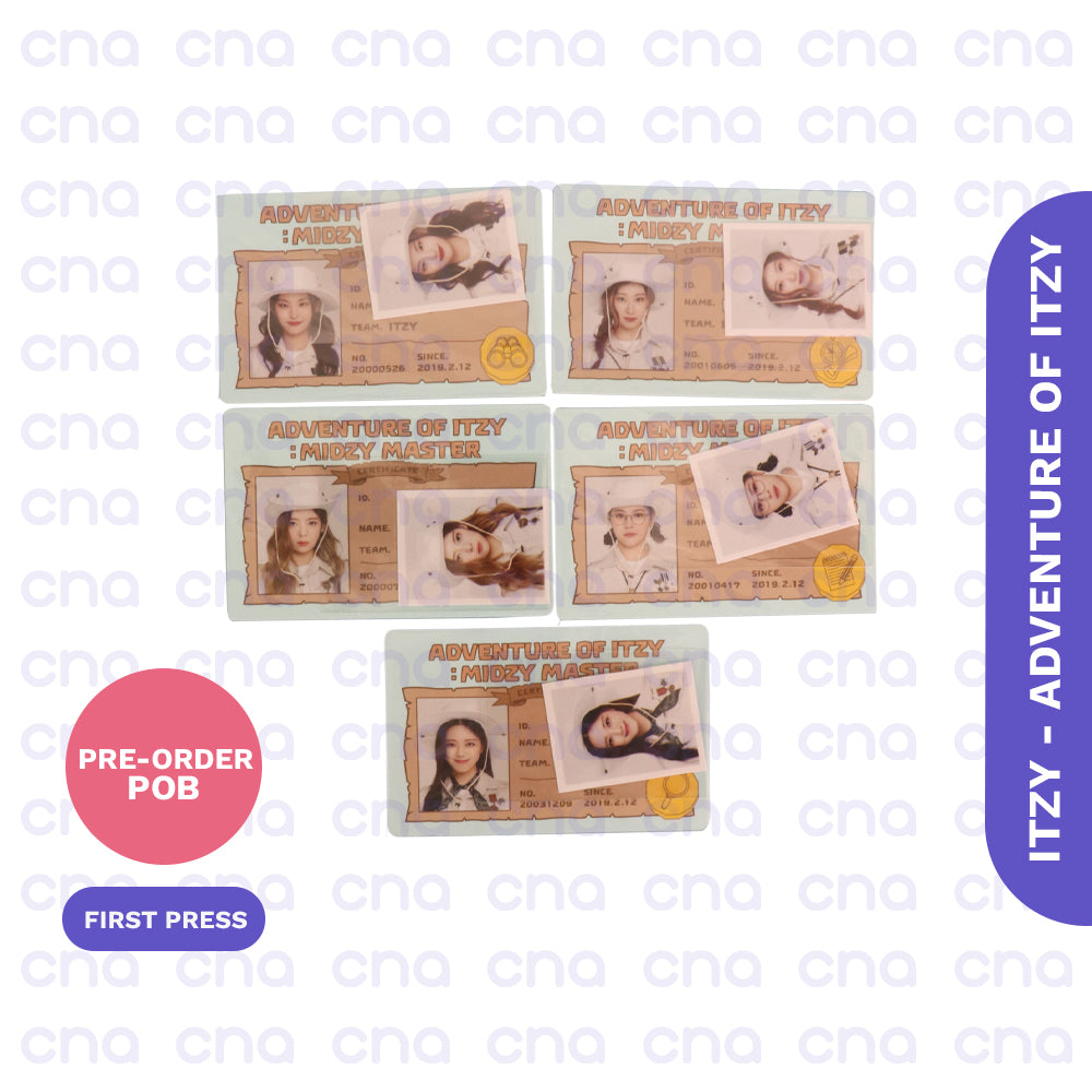 ITZY - Official Photocards and POBs