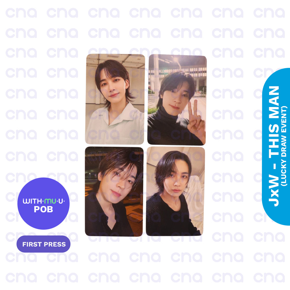 JEONGHAN X WONWOO - This Man Official Photocards