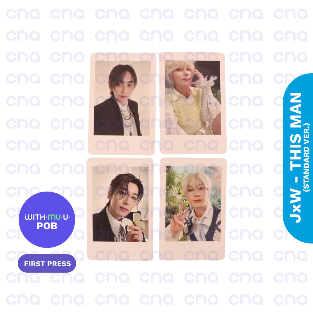 JEONGHAN X WONWOO - This Man Official Photocards
