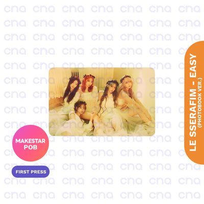 LE SSERAFIM - Official Photocards and POBs