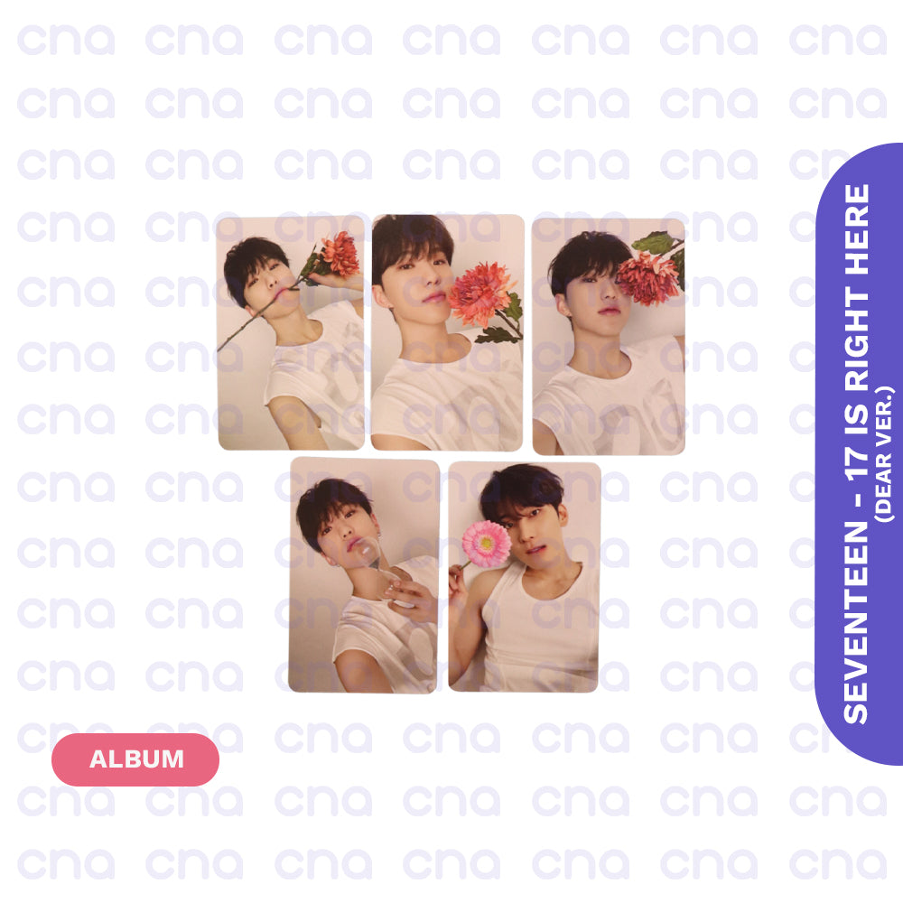 SEVENTEEN - 17 IS RIGHT HERE (Dear Ver.) Album Photocard