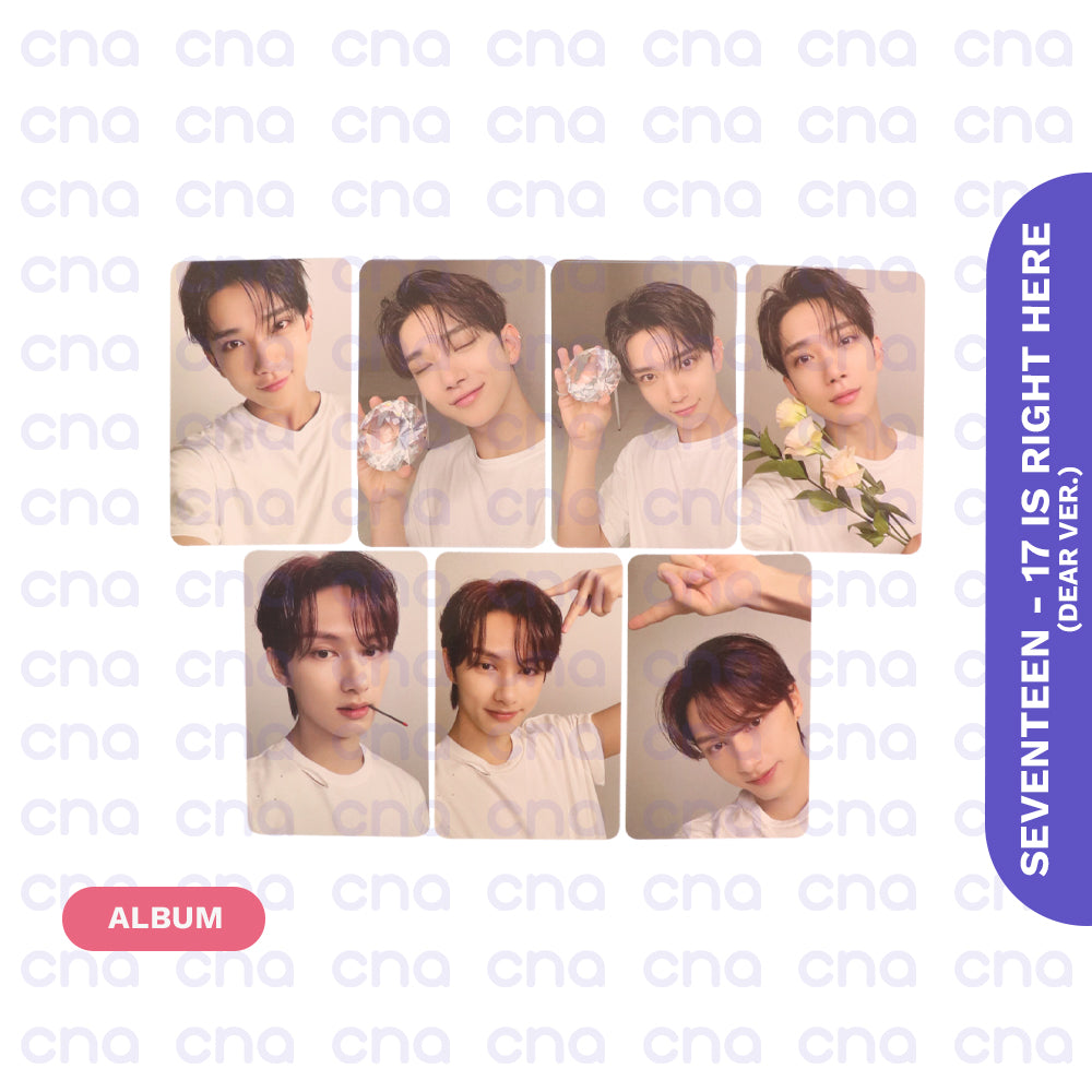 SEVENTEEN - 17 IS RIGHT HERE (Dear Ver.) Album Photocard