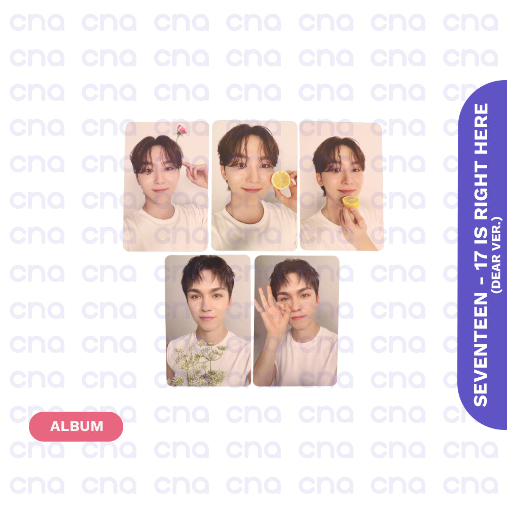 SEVENTEEN - 17 IS RIGHT HERE (Dear Ver.) Album Photocard