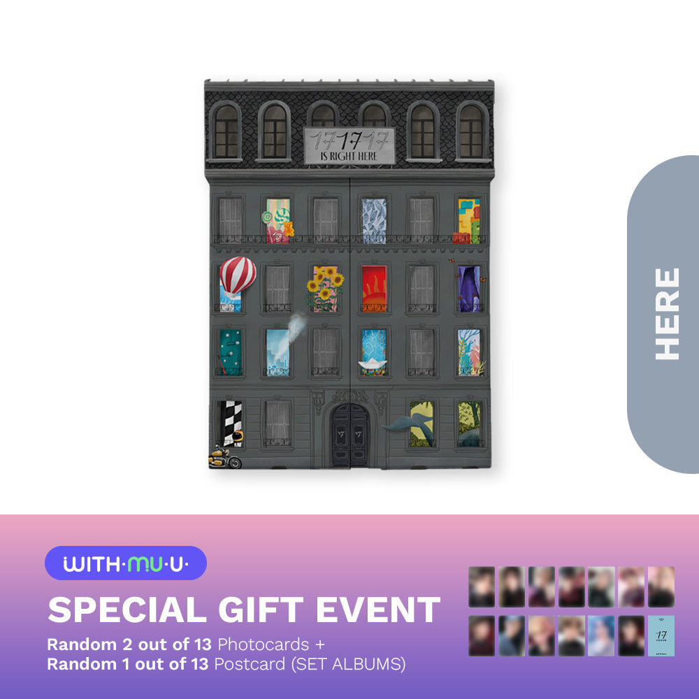 SEVENTEEN - 17 IS RIGHT HERE (Best Album) WITHMUU Special Gift Event