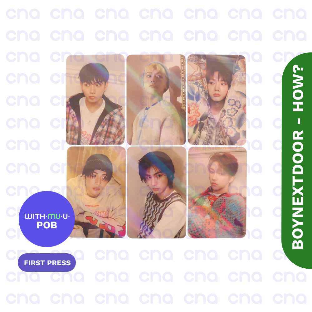 BOYNEXTDOOR - Official Photocards