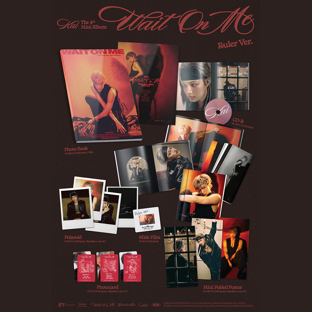 KAI - Wait On Me (Photobook Version) 4th Mini Album