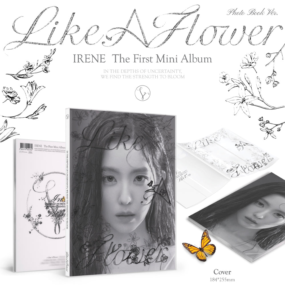 [PRE-ORDER] IRENE - Like a Flower (Photobook Ver.) 1st Mini Album