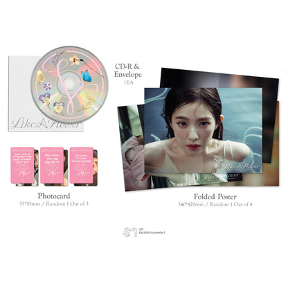 [PRE-ORDER] IRENE - Like a Flower (Photobook Ver.) 1st Mini Album