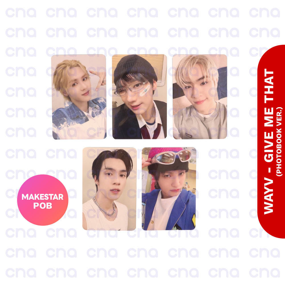 WAYV - Official Photocards and POBs
