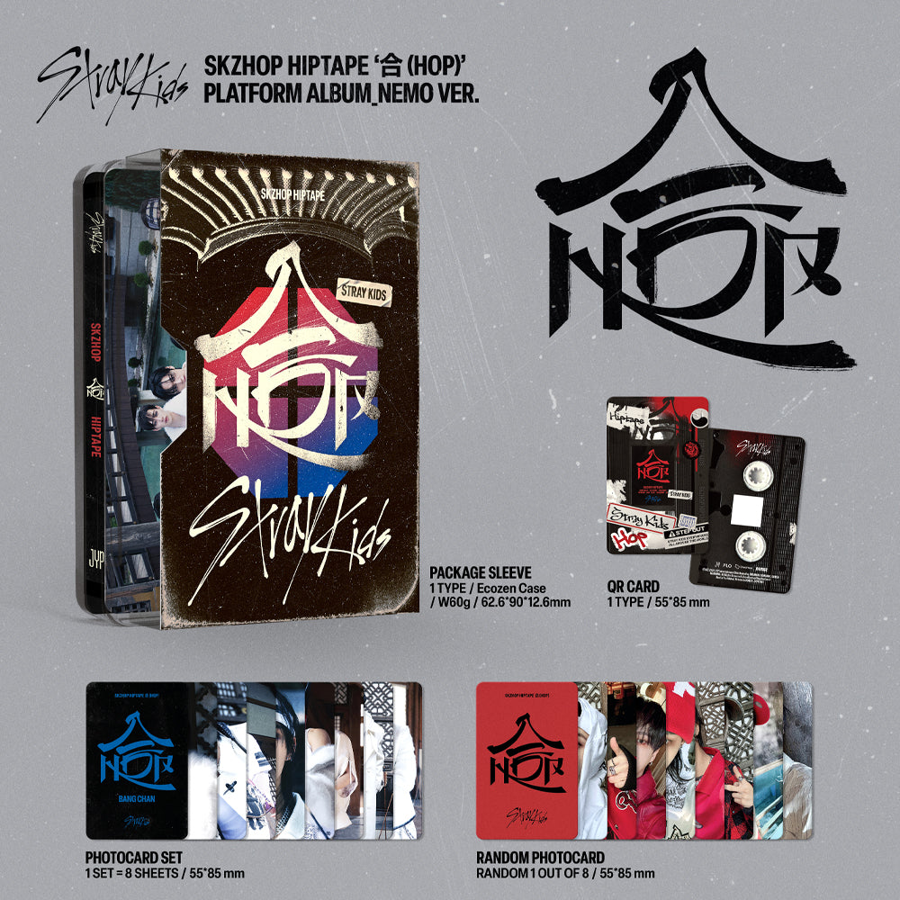 [PRE-ORDER] STRAY KIDS - 合 HOP (Platform Album_Nemo Ver.) SKZHop Hiptape