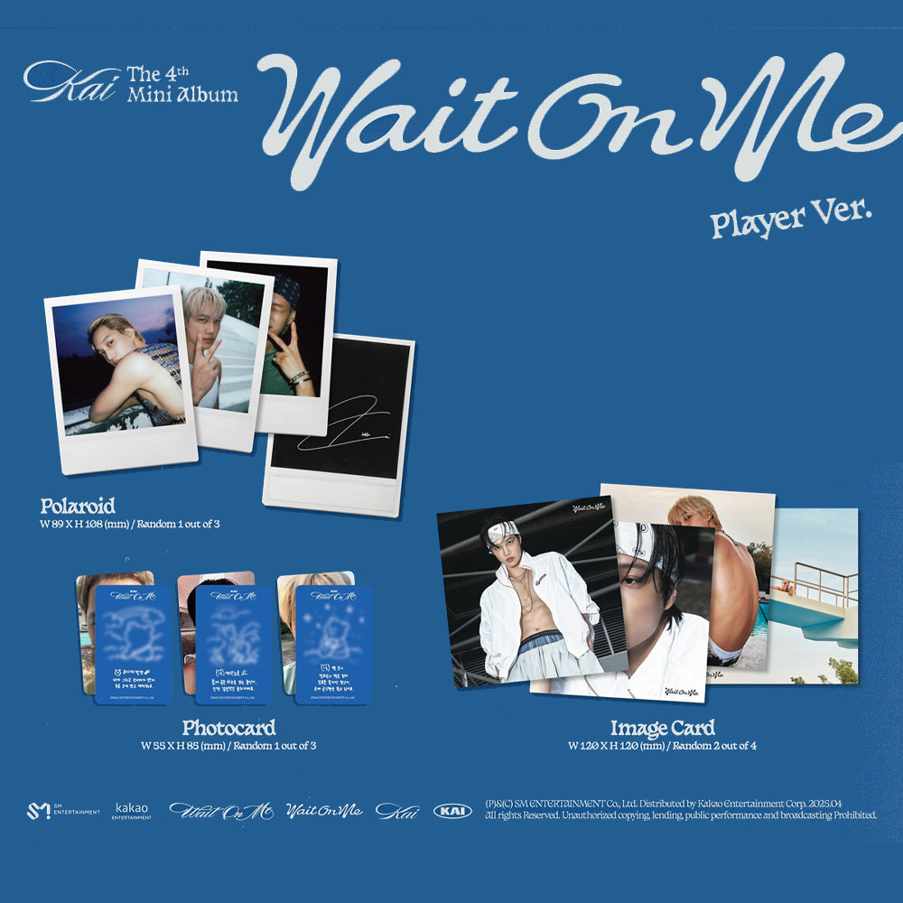 KAI - Wait On Me (Player Version) 4th Mini Album