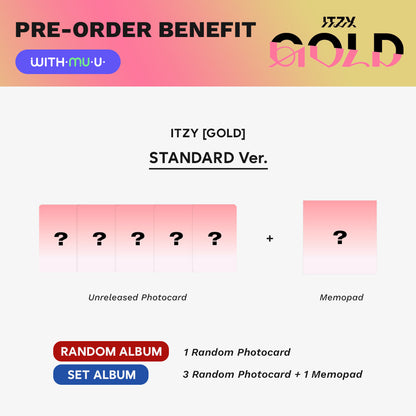 [PRE-ORDER] ITZY - GOLD (Standard Ver.) 9th Mini Album