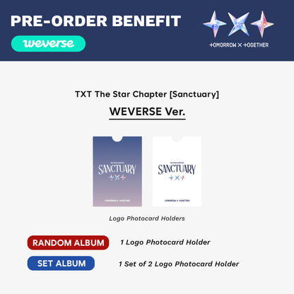 [PRE-ORDER] TOMORROW X TOGETHER - The Star Chapter : Sanctuary (Weverse Ver.) 7th Mini Album