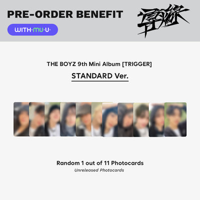 THE BOYZ - TRIGGER 導火線 (Standard Ver.) 9th Mini Album