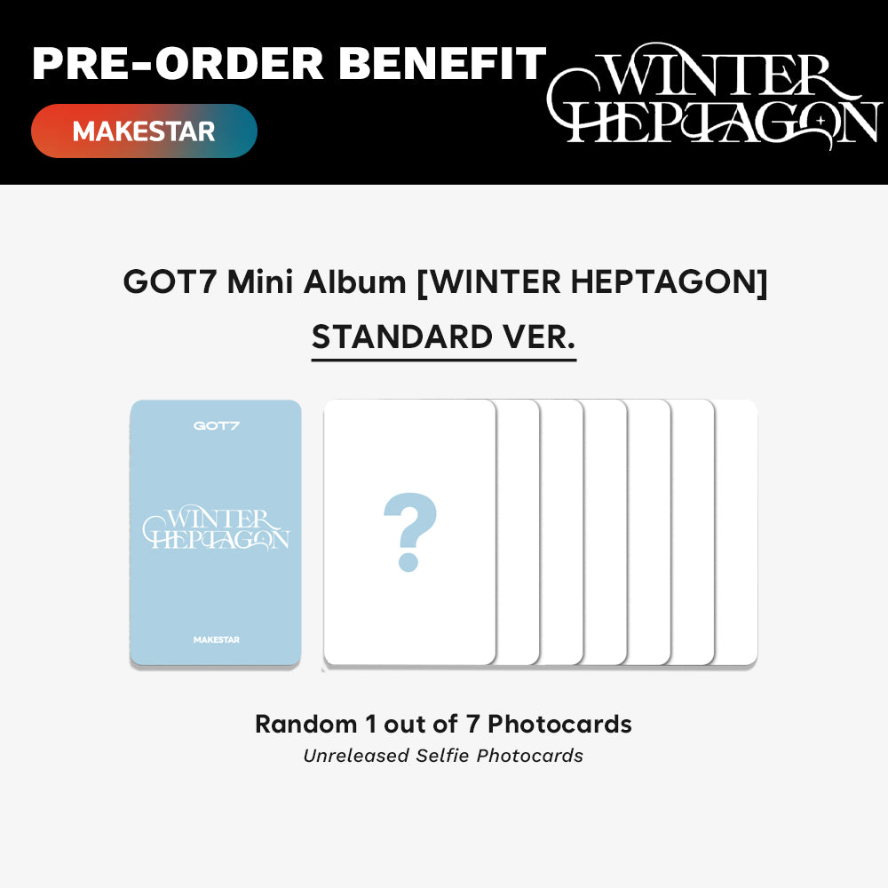 [PRE-ORDER] GOT7 - Winter Heptagon