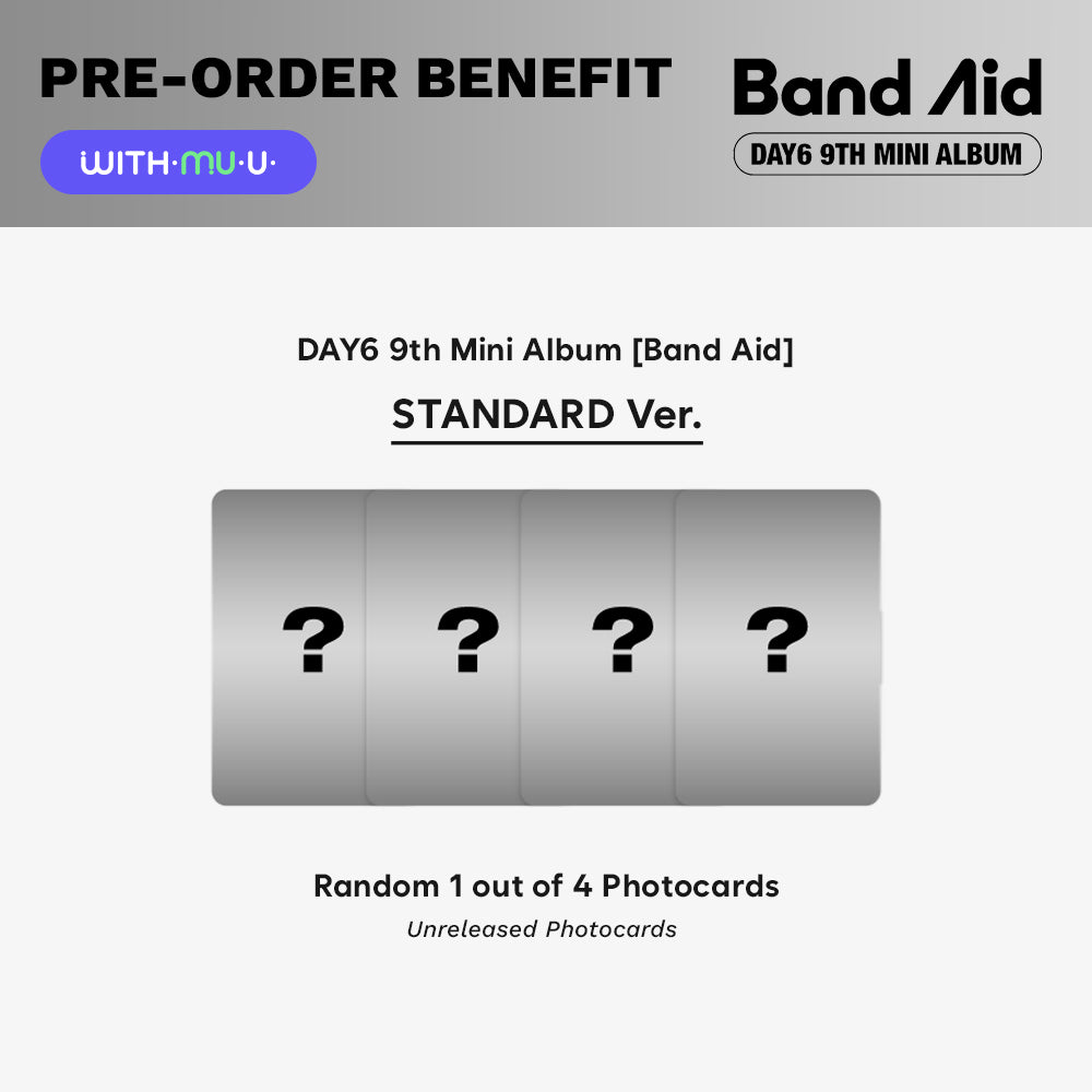 DAY6 - Band Aid (Standard Ver.) 9th Mini Album