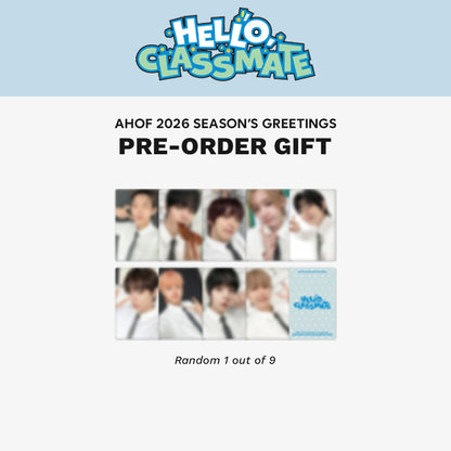 AHOF - 2026 Season's Greetings [Hello Classmate]
