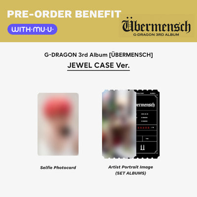 G-DRAGON - Übermensch (Jewel Case Ver.)