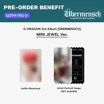 G-DRAGON - Übermensch (Mini Jewel Ver.)
