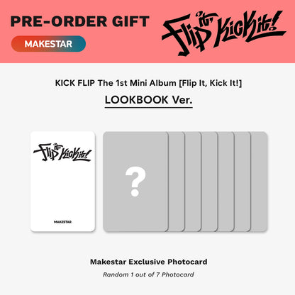 [PRE-ORDER] KICKFLIP - Flip it, Kick it! (Lookbook Ver.)(Limited) 1st Mini Album