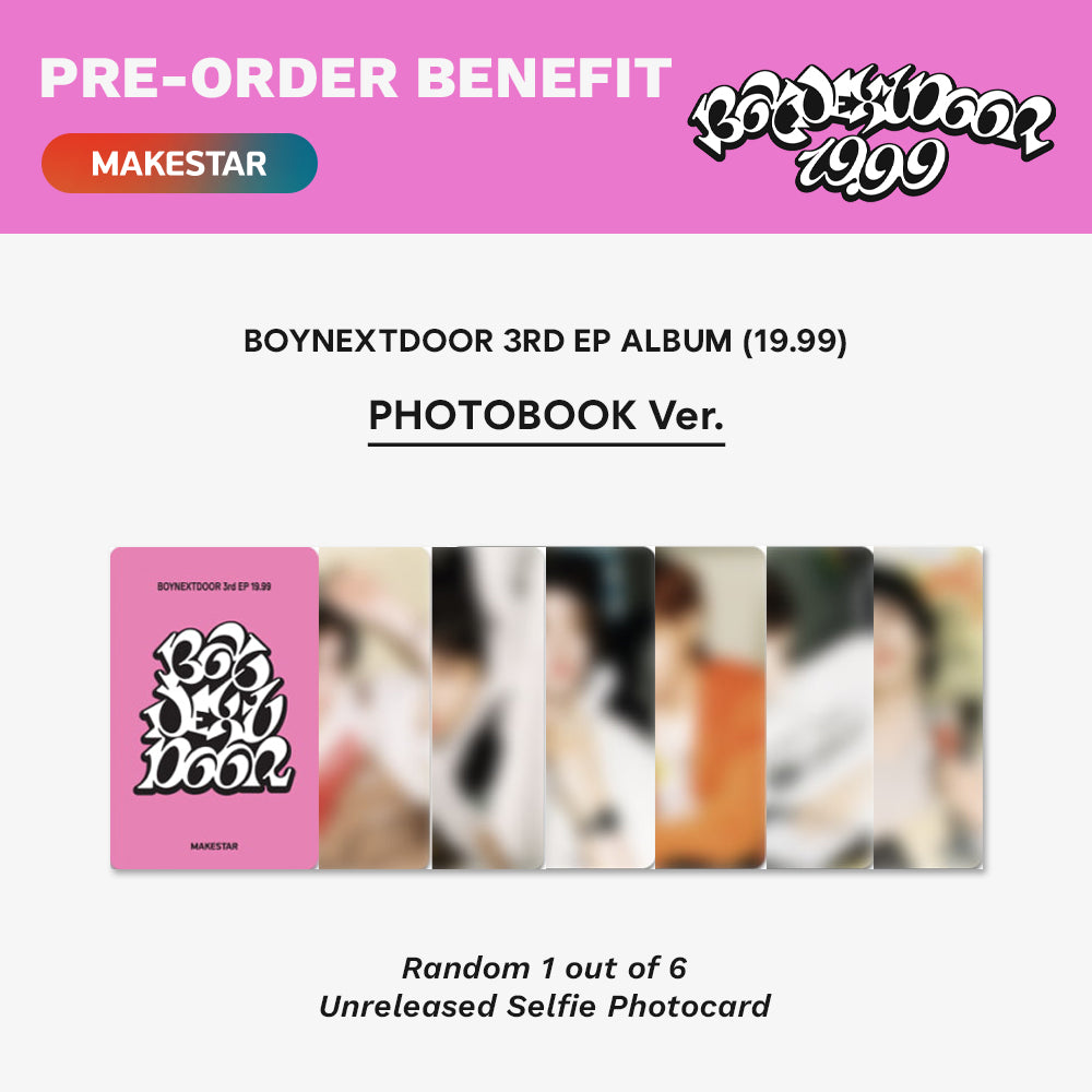 BOYNEXTDOOR - 19.99 (Standard Ver.) 3rd Mini Album