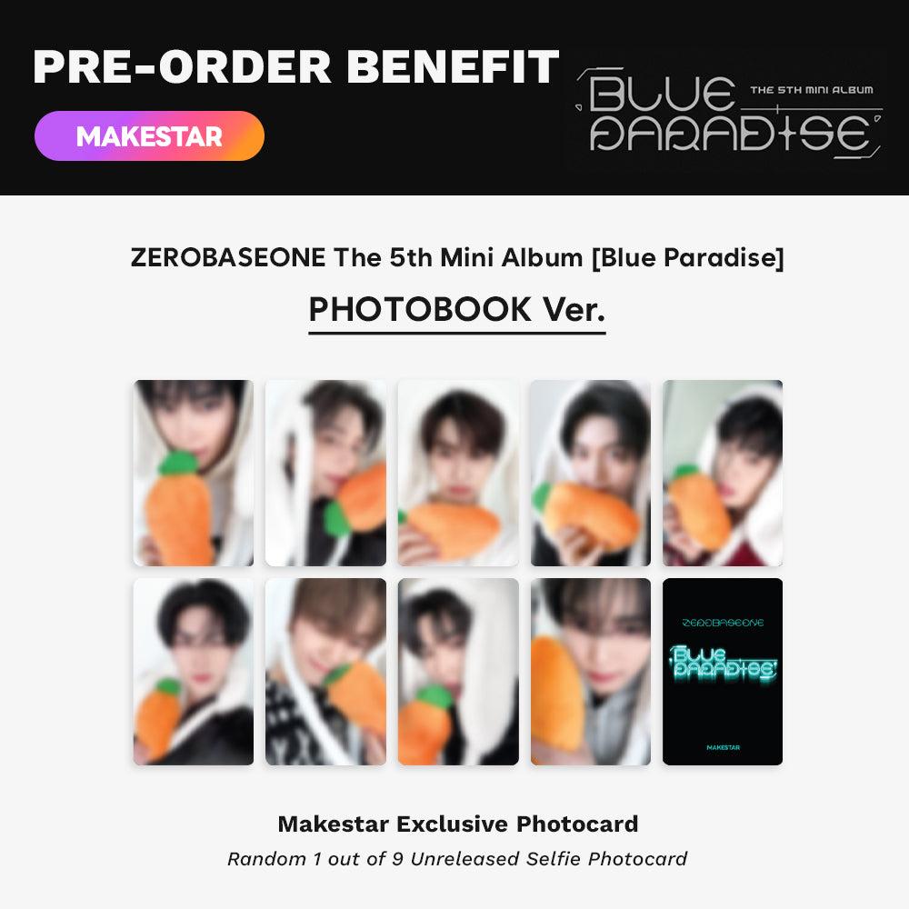 [PRE-ORDER] ZEROBASEONE - Blue Paradise (Photobook Ver.) 5th Mini Album