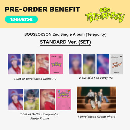 [PRE-ORDER] BOOSEOKSOON (BSS) - Teleparty (Standard Ver.) with Weverse Fan Party POB