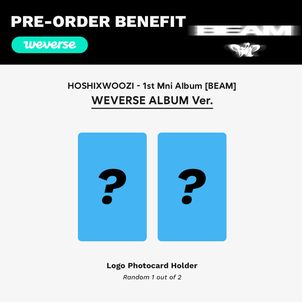 [PRE-ORDER] HOSHI X WOOZI - BEAM (Weverse Albums Ver.)