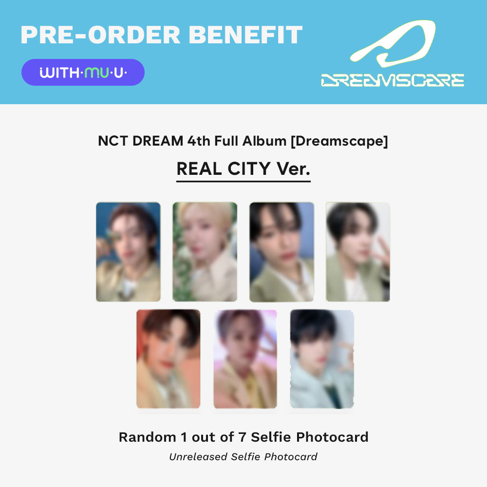 [PRE-ORDER] NCT DREAM - Dreamscape (Real City Ver.) 4th Album