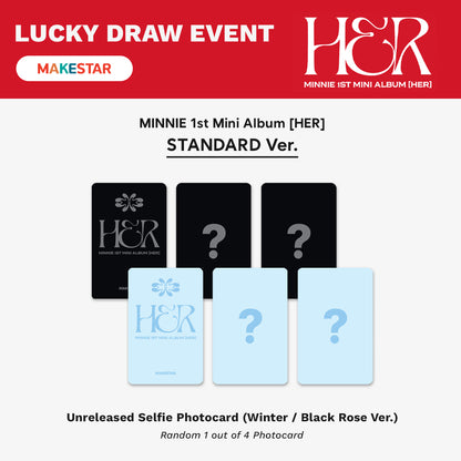 [PRE-ORDER] MINNIE - HER (1st Mini Album) Lucky Draw Event