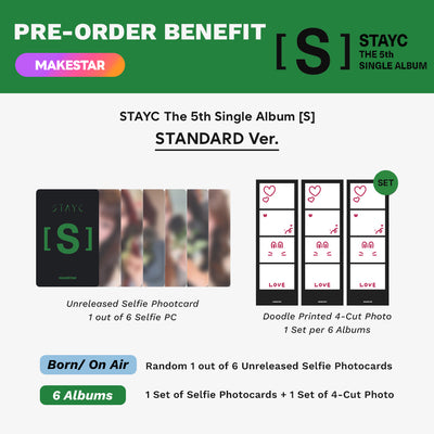 STAYC - S (Standard Ver.) 5th Single Album